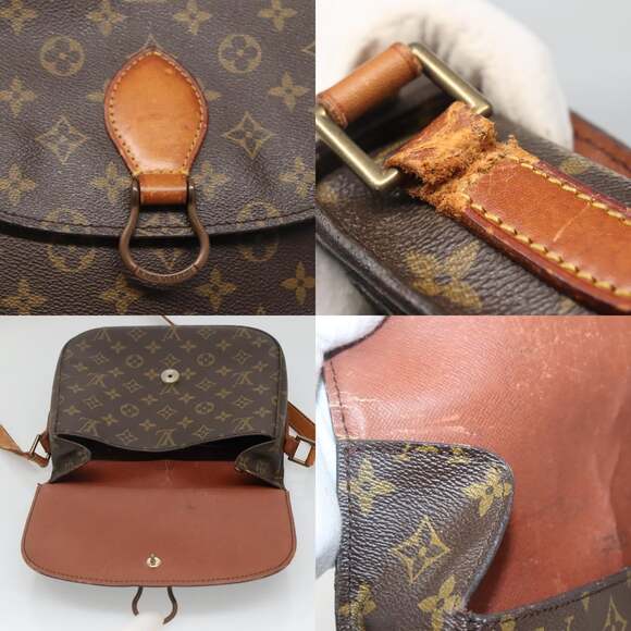 LOUIS VUITTON Monogram Saint Cloud GM Shoulder Bag M51242 - Picture 11 of 13